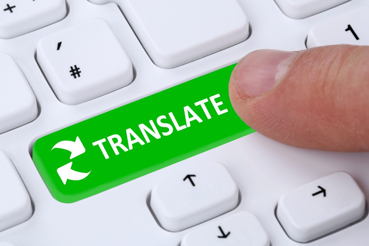 traducteurs vocaux concept